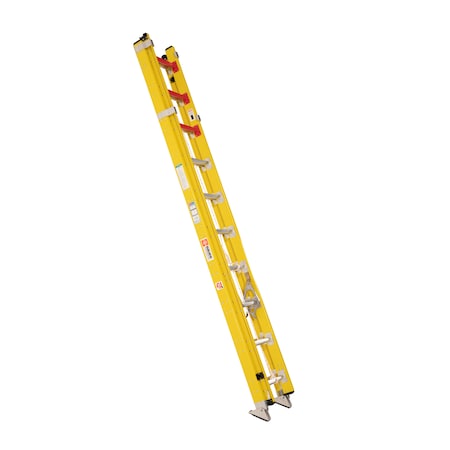 Bauer Ladder Fiberglass Extension Ladder, 375 lb Load Capacity 31520